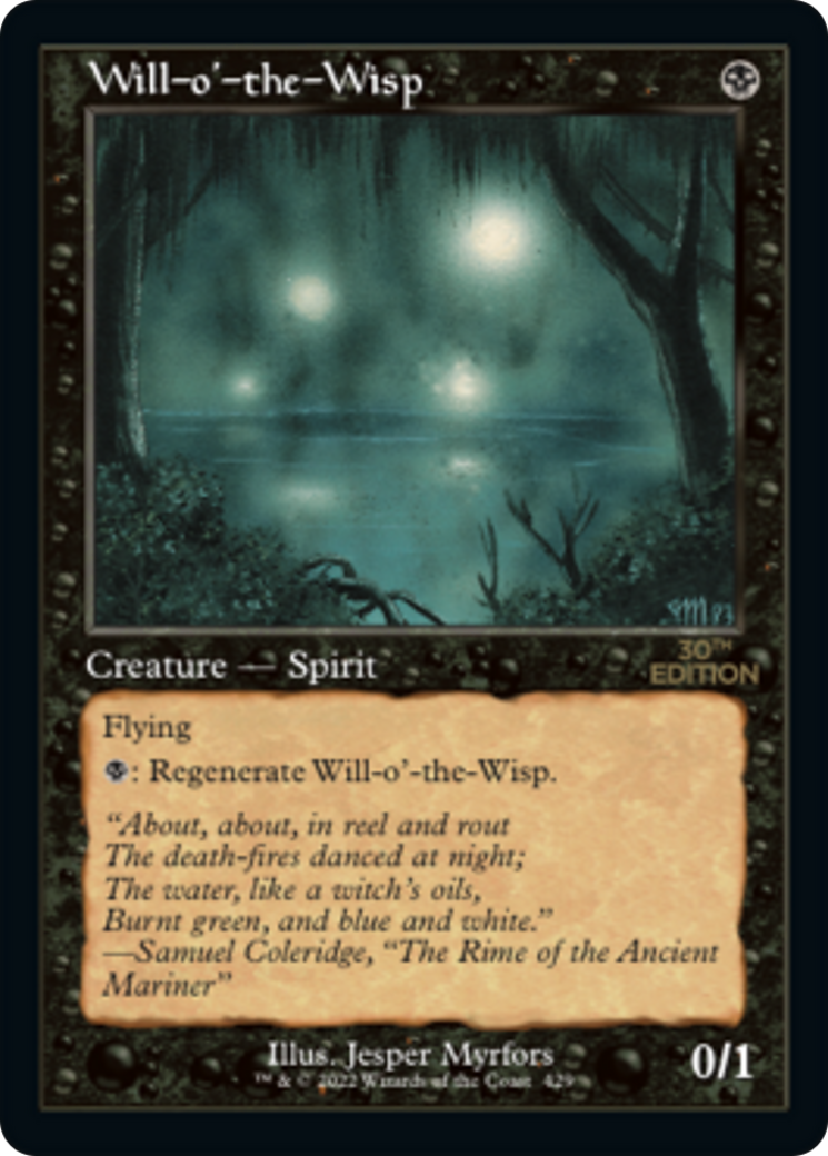 Image of Will-o'-the-Wisp (Retro Frame) (30A-429) - 30th Anniversary Edition