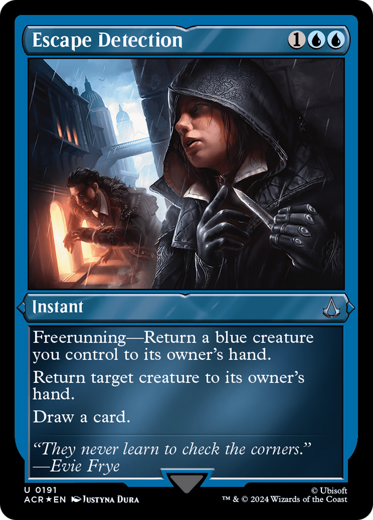 Image of Escape Detection (ACR-191) - Assassin's Creed Etched Foil