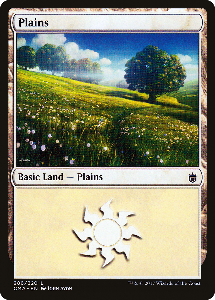 Image of Plains (286) (CMA-286) - Commander Anthology