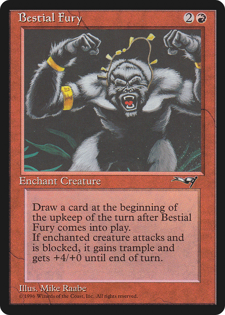 Image of Bestial Fury (ALL-100) - Alliances