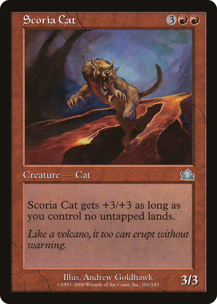 Image of Scoria Cat (PCY-101) - Prophecy Foil