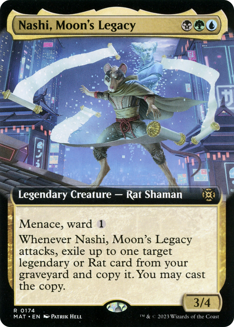 Image of Nashi, Moon's Legacy (Extended Art) (MAT-174) - March of the Machine: The Aftermath: (Extended Art) Foil