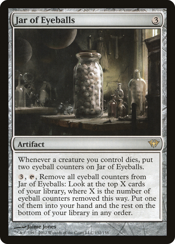 Image of Jar of Eyeballs (DKA-152) - Dark Ascension