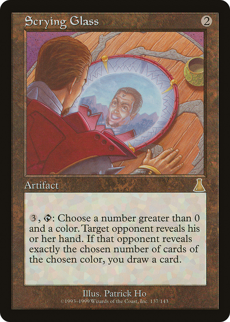 Image of Scrying Glass (UDS-137) - Urza's Destiny Foil