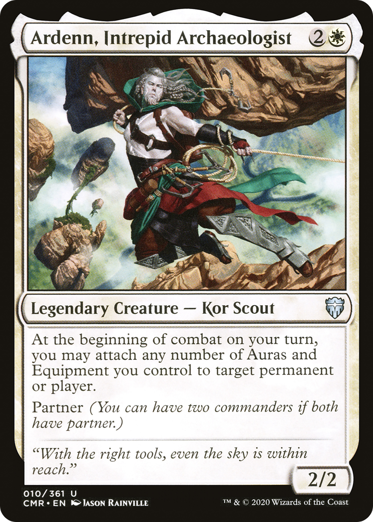 Image of Ardenn, Intrepid Archaeologist (CMR-010) - Commander Legends Foil