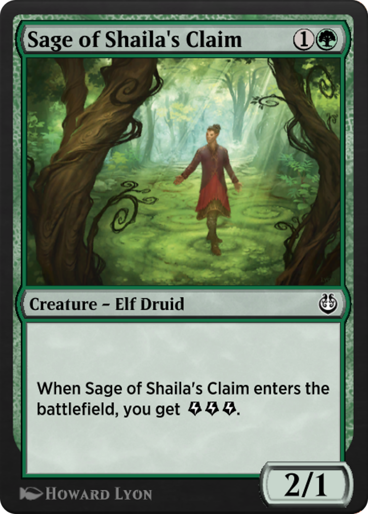 Image of Sage of Shaila's Claim (KLR-181) - Kaladesh Remastered