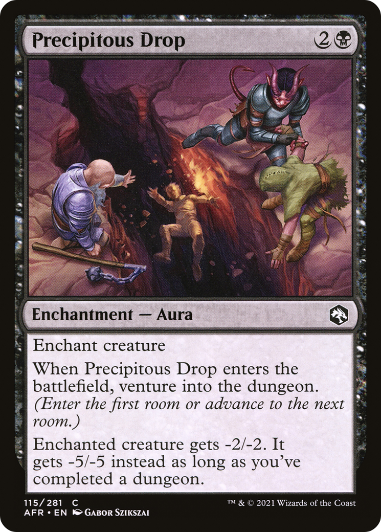 Image of Precipitous Drop (AFR-115) - Adventures in the Forgotten Realms