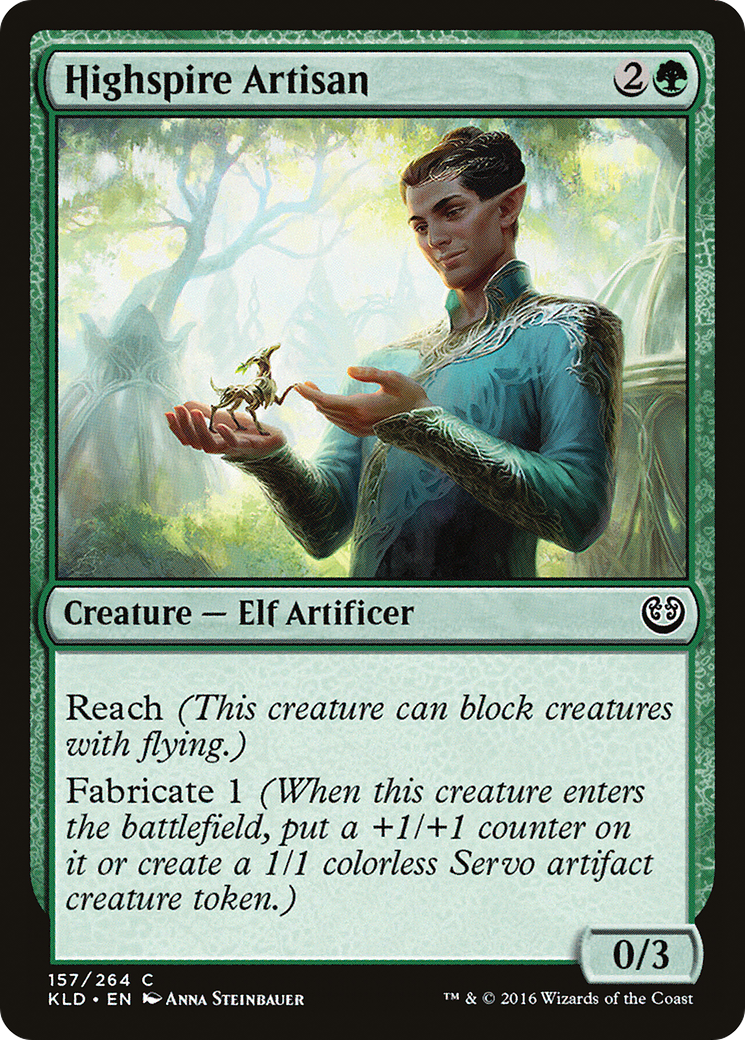 Image of Highspire Artisan (KLD-157) - Kaladesh