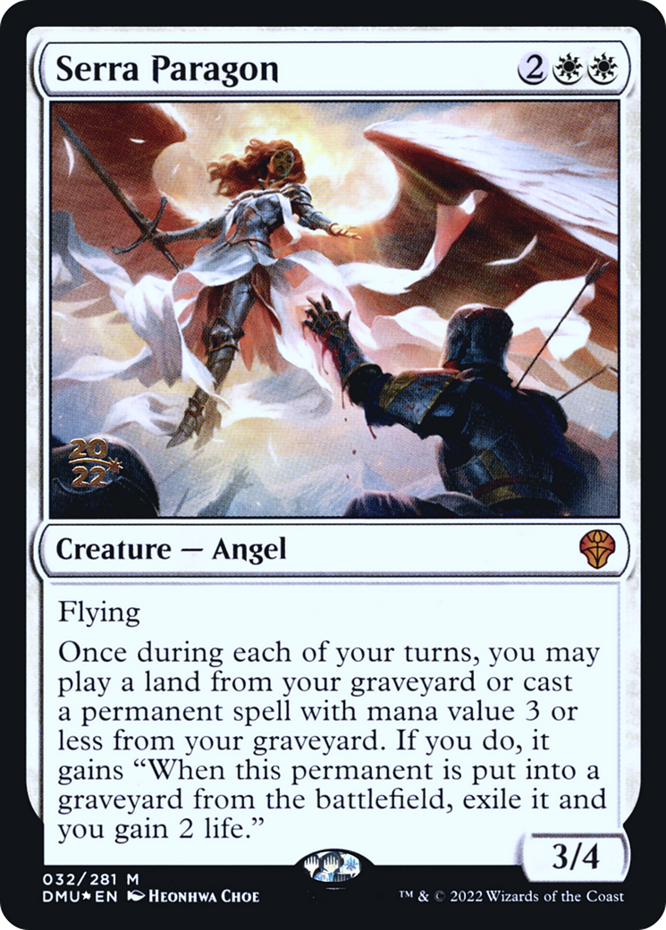 Image of Serra Paragon (PRE-032) - Dominaria United Promos Foil