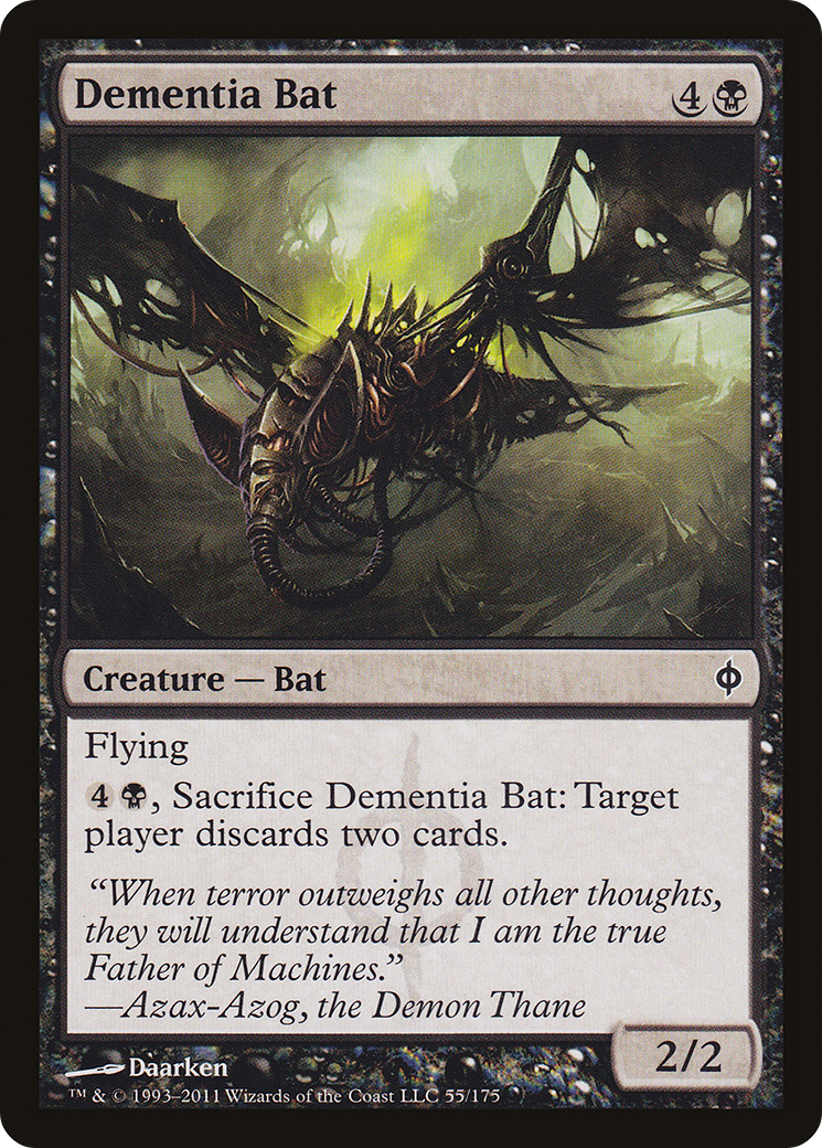 Image of Dementia Bat (NPH-055) - New Phyrexia Foil