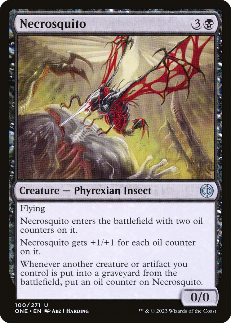 Image of Necrosquito (ONE-100) - Phyrexia: All Will Be One Foil