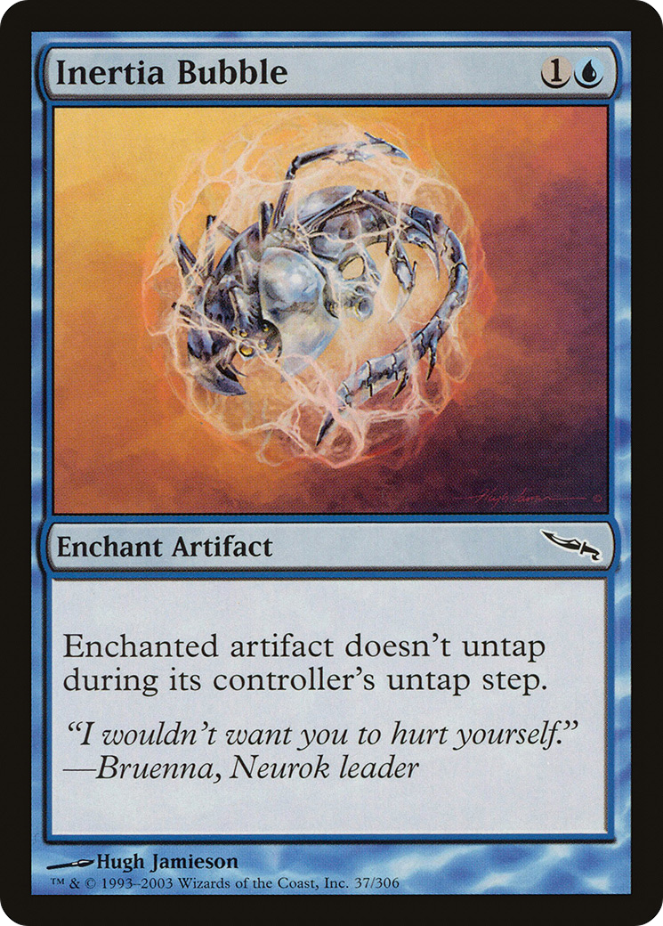 Image of Inertia Bubble (MRD-037) - Mirrodin Foil