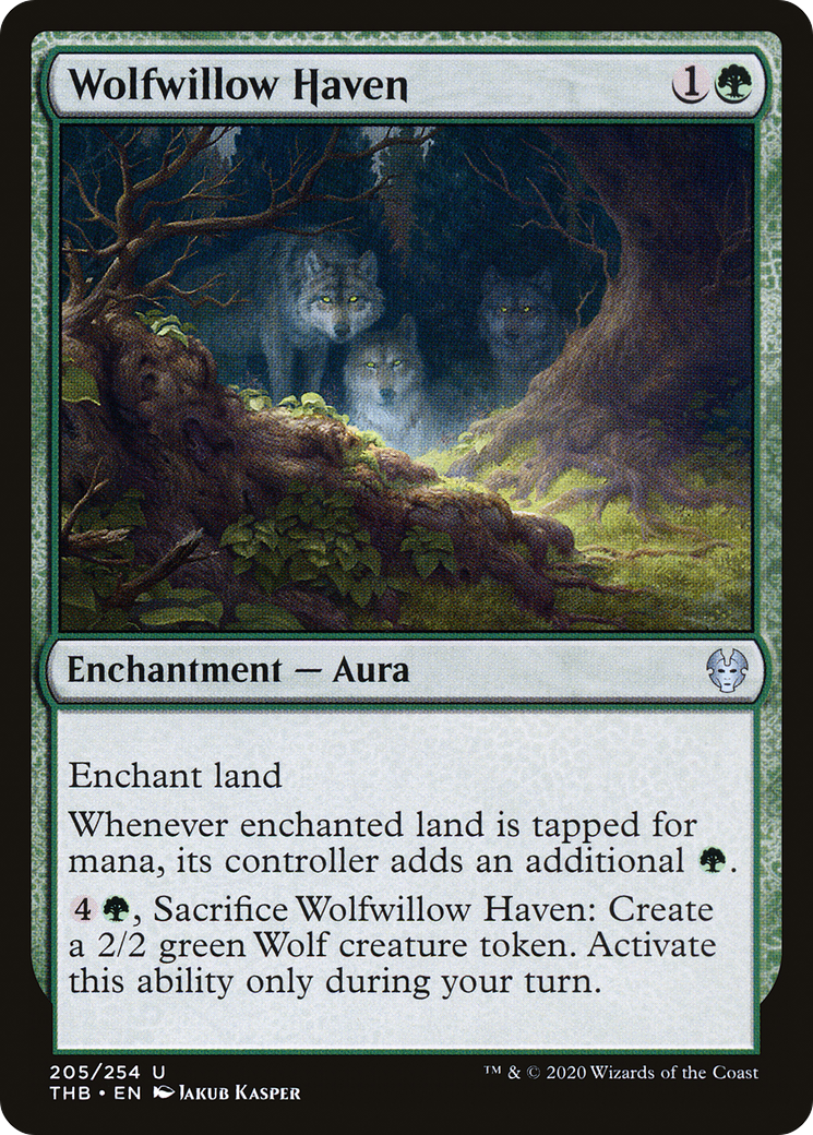 Image of Wolfwillow Haven (THB-205) - Theros Beyond Death Foil