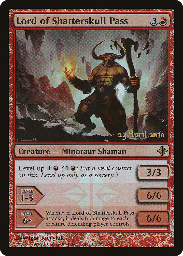 Image of Lord of Shatterskull Pass (LARP-156) - Rise of the Eldrazi Promos Foil