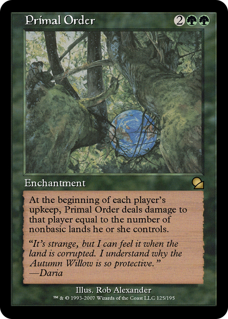 Image of Primal Order (ME1-125) - Masters Edition