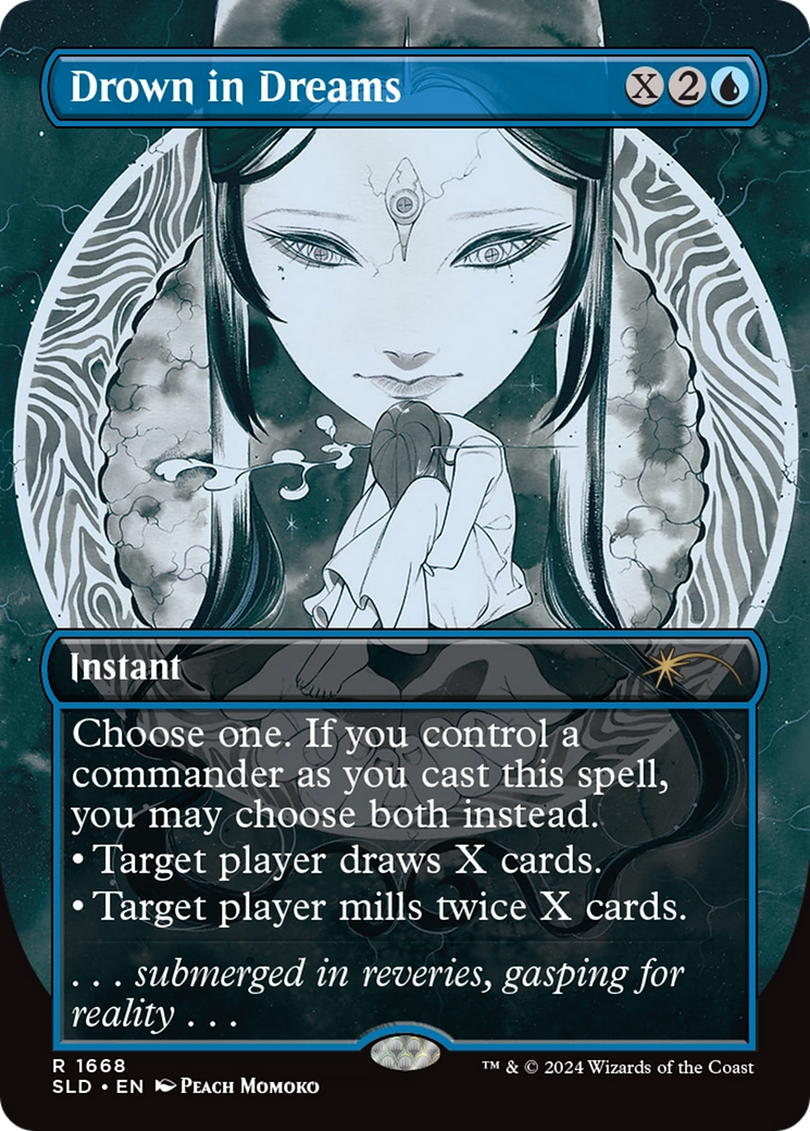 Image of Drown in Dreams (SLD-1668) - Secret Lair Drop (Borderless)