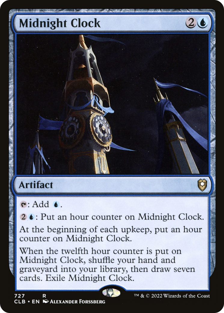Image of Midnight Clock (CLB-727) - Commander Legends: Battle for Baldur's Gate