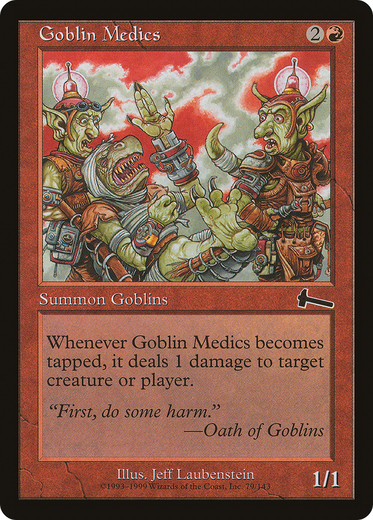 Image of Goblin Medics (ULG-079) - Urza's Legacy