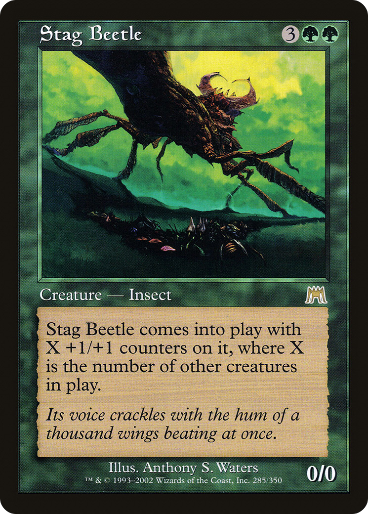 Image of Stag Beetle (ONS-285) - Onslaught Foil