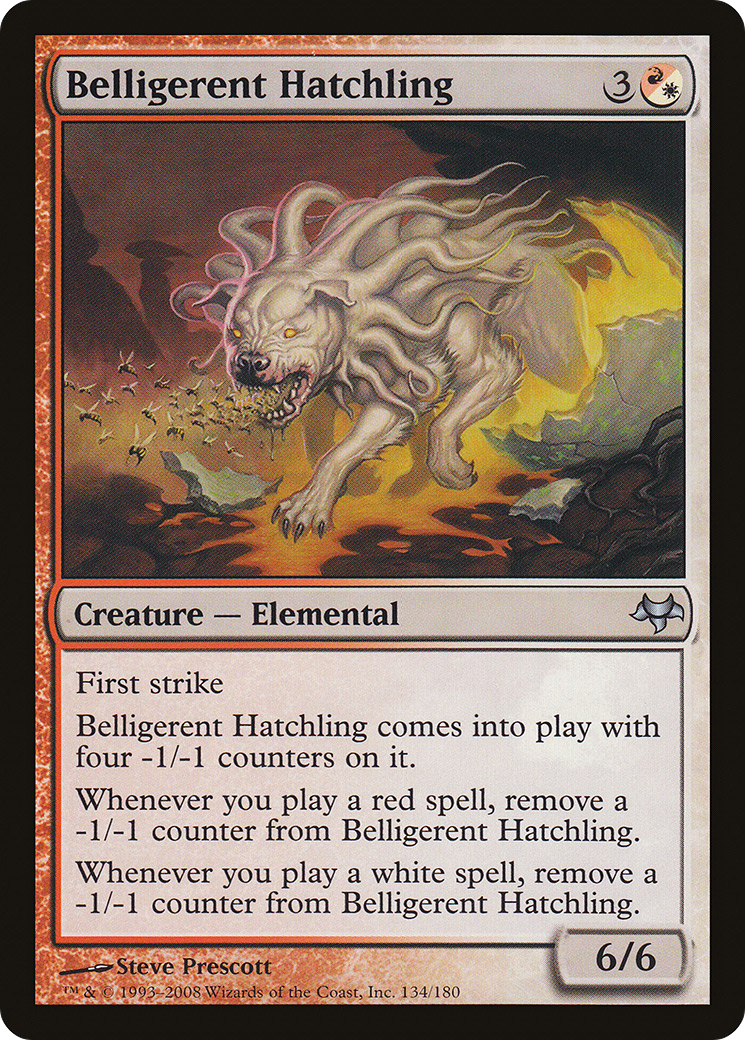 Image of Belligerent Hatchling (EVE-134) - Eventide Foil