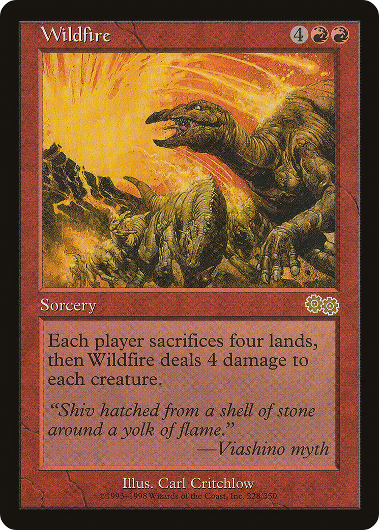 Image of Wildfire (USG-228) - Urza's Saga