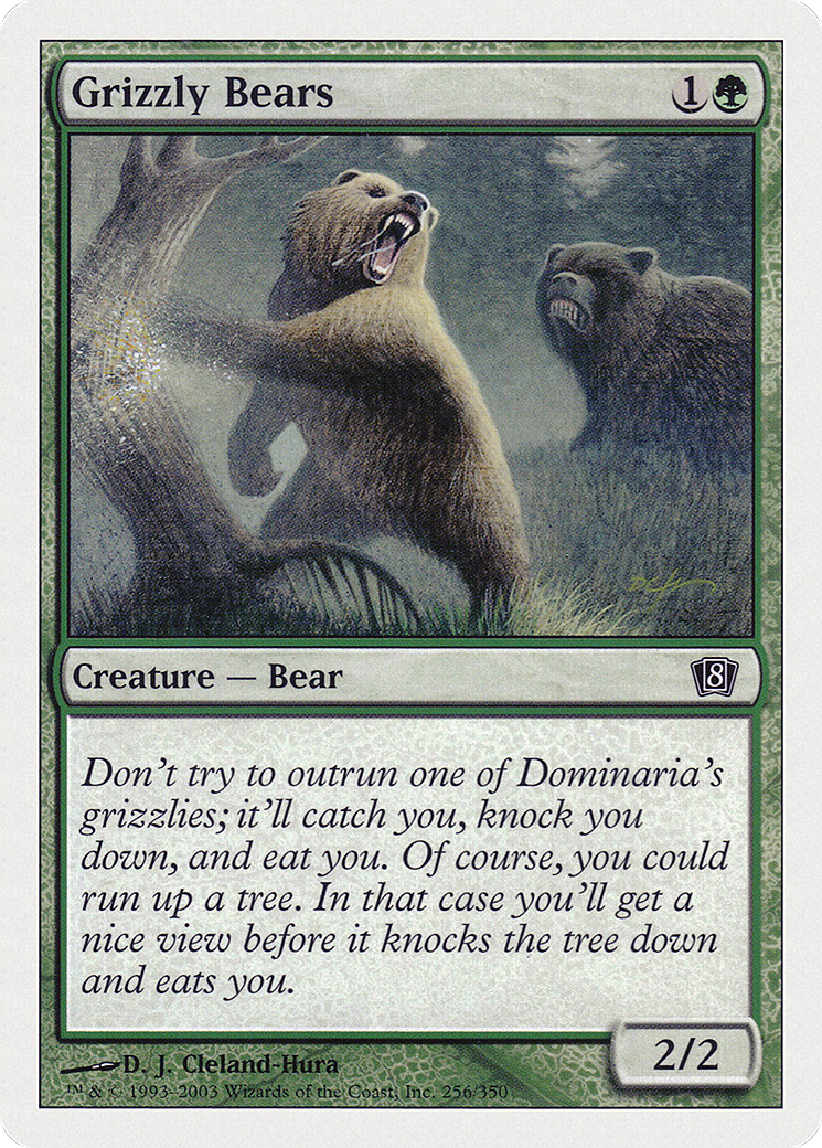 Image of Grizzly Bears (8ED-256) - 8th Edition