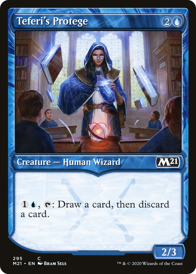 Image of Teferi's Protege (Showcase) (M21-295) - Core Set 2021: (Showcase)