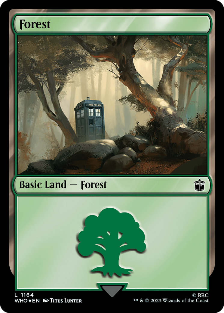 Image of Forest (1164) (Surge Foil) (WHO-1164) - Doctor Who Foil