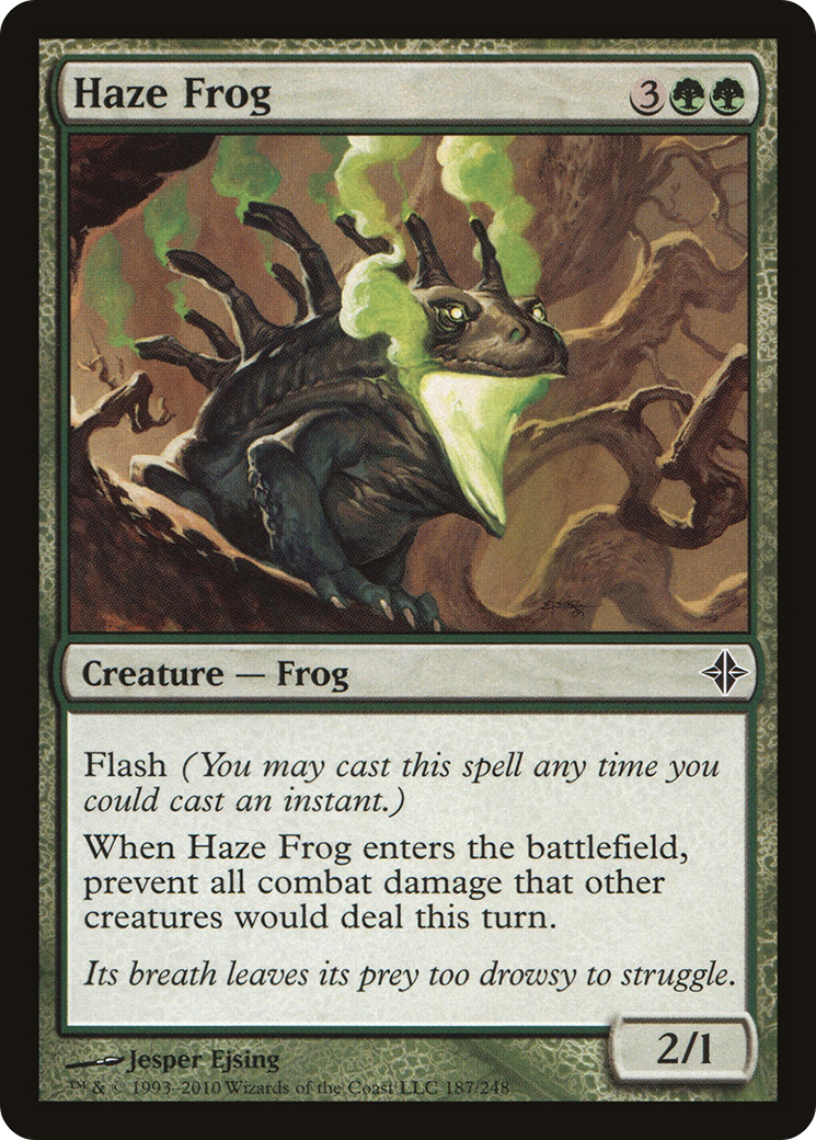 Image of Haze Frog (ROE-187) - Rise of the Eldrazi