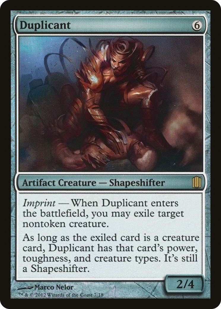 Image of Duplicant (CM1-007) - Commander's Arsenal Foil