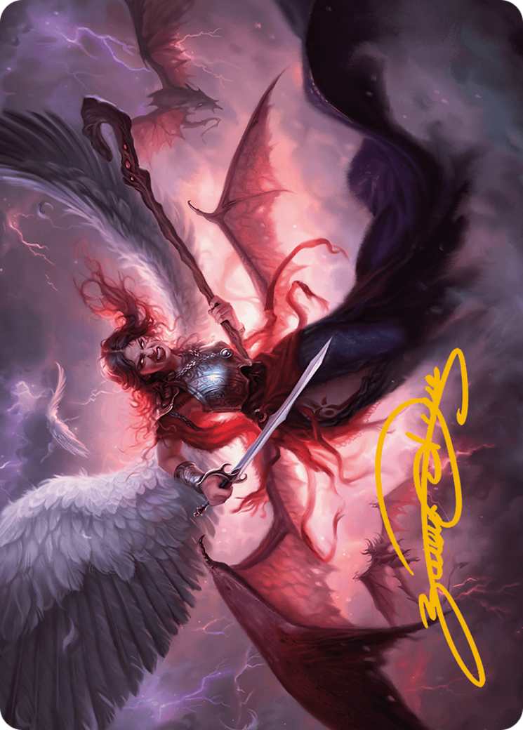 Image of Kaalia of the Vast // Kaalia of the Vast (AMH3-022) - Modern Horizons 3 Art Series (Borderless) Foil