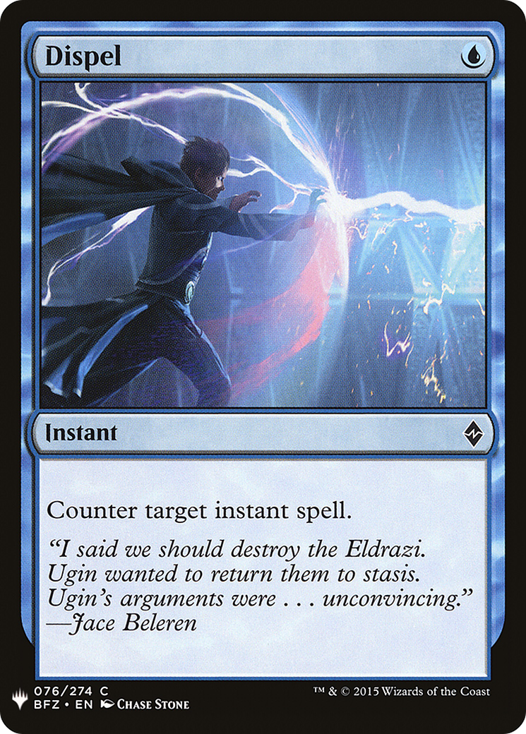 Image of Dispel (LIST-BFZ-76) - The List