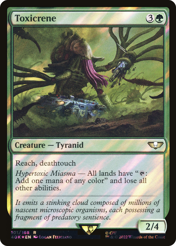 Image of Toxicrene (Surge Foil) (40K-101) - Warhammer 40,000 Commander Foil