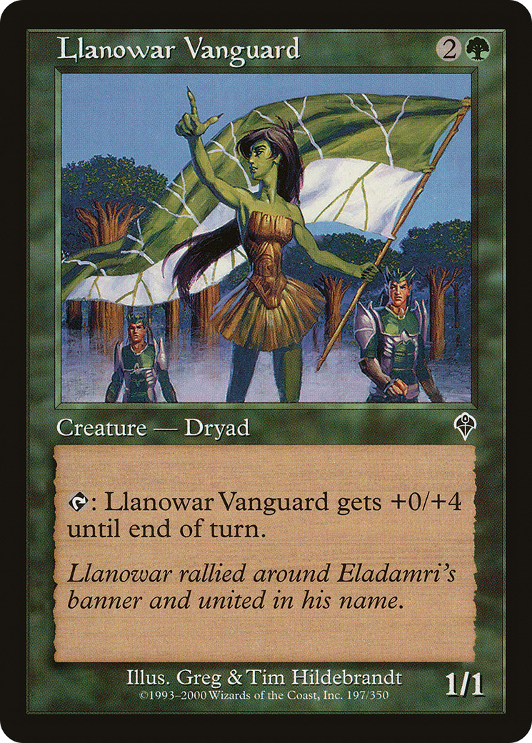 Image of Llanowar Vanguard (INV-197) - Invasion