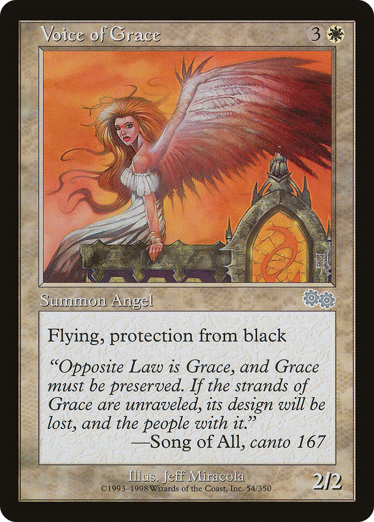 Image of Voice of Grace (USG-054) - Urza's Saga
