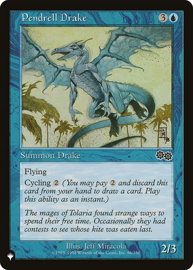 Image of Pendrell Drake (LIST-USG-86) - The List