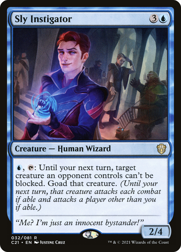 Image of Sly Instigator (C21-032) - Commander 2021