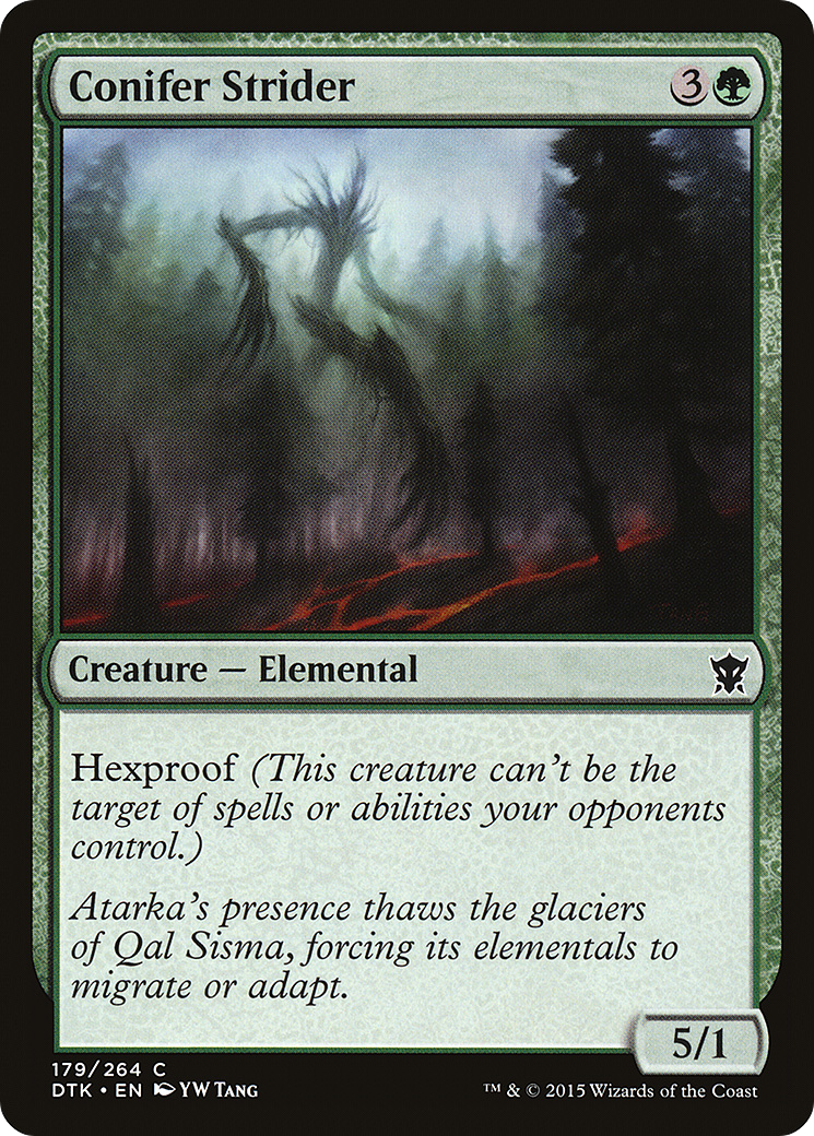 Image of Conifer Strider (DTK-179) - Dragons of Tarkir