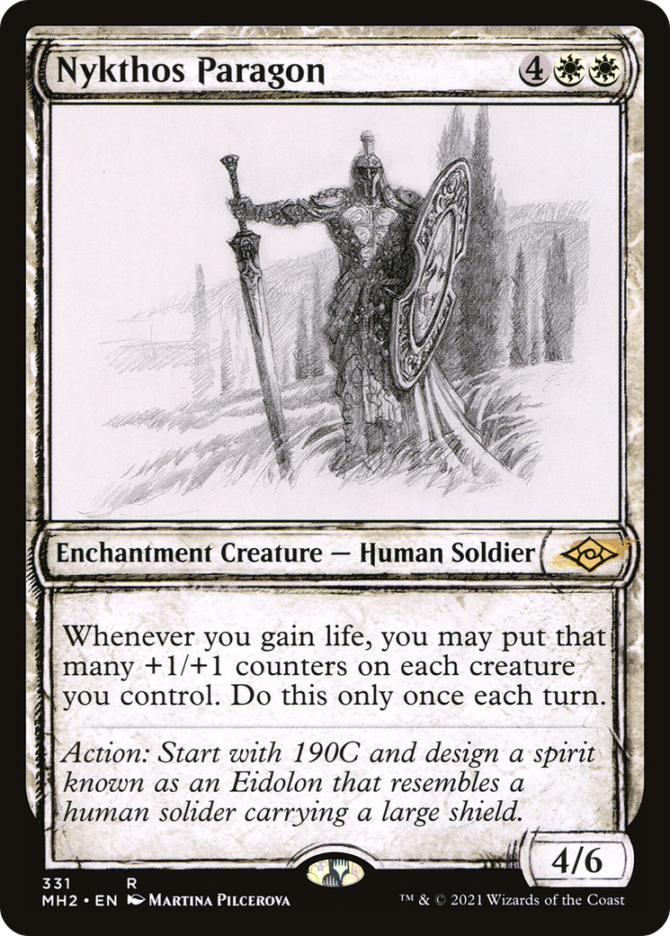 Image of Nykthos Paragon (Showcase) (MH2-331) - Modern Horizons 2: (Showcase) Foil