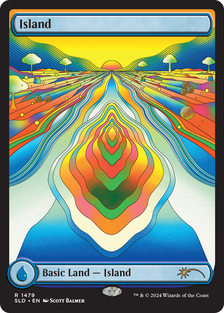 Image of Island (SLD-1479) - Secret Lair Drop Foil