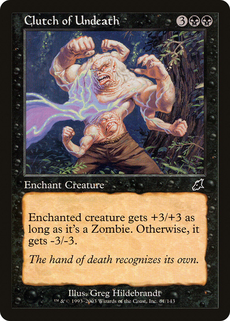 Image of Clutch of Undeath (SCG-061) - Scourge Foil