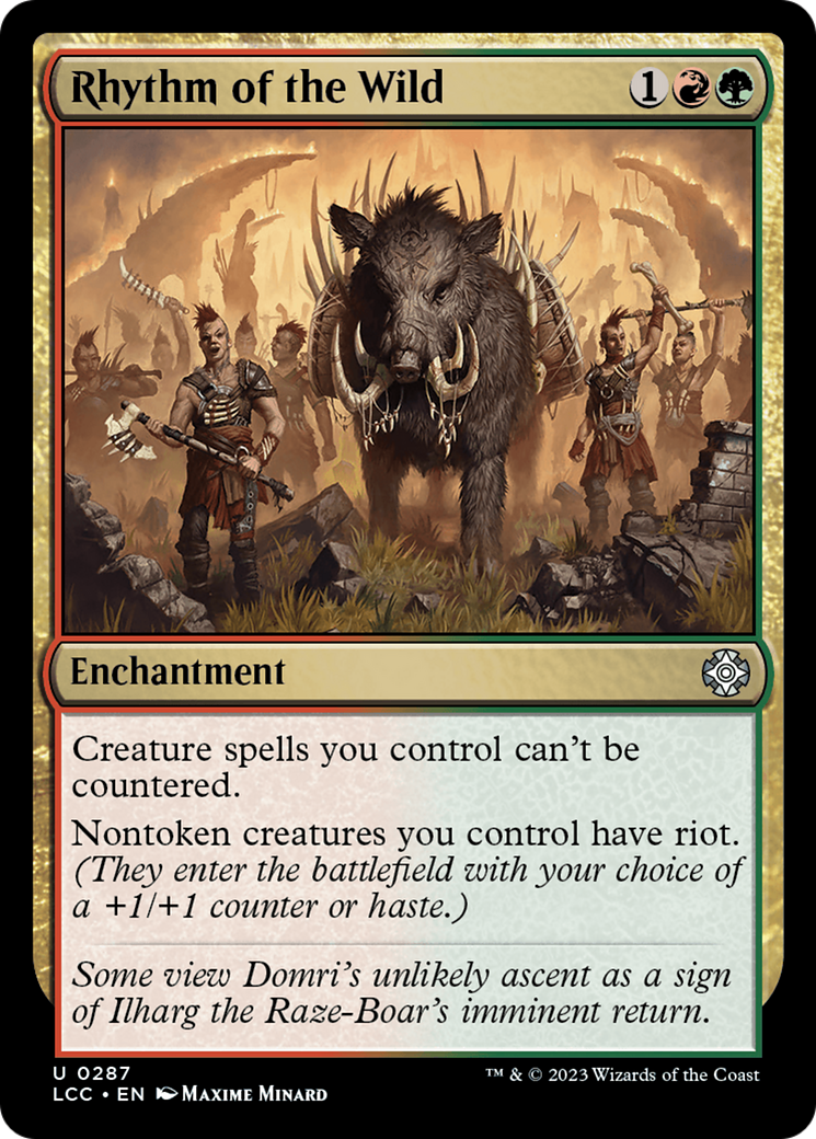 Image of Rhythm of the Wild (LCC-287) - The Lost Caverns of Ixalan Commander