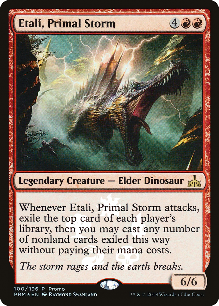 Image of Etali, Primal Storm (MEDIA-100) - Rivals of Ixalan Promos Foil
