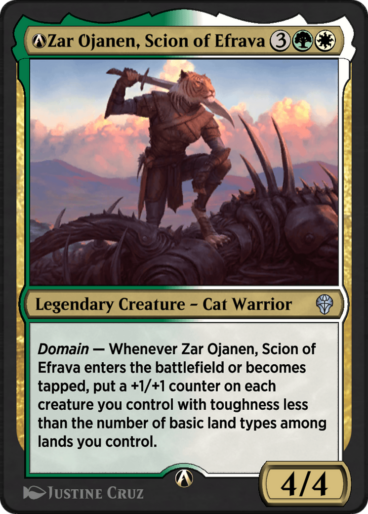 Image of A-Zar Ojanen, Scion of Efrava (DMU-A-227) - Dominaria United