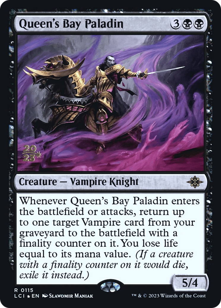 Image of Queen's Bay Paladin (PRE-115) - The Lost Caverns of Ixalan Promos Foil