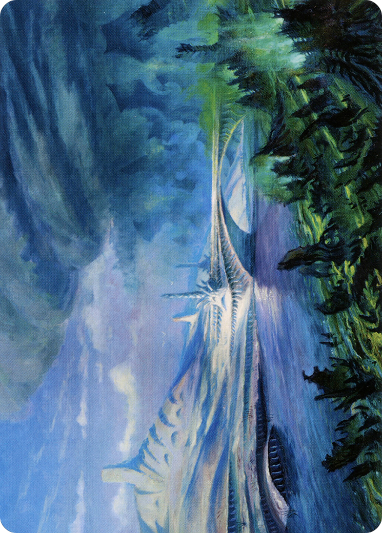 Image of Goldmire Bridge // Goldmire Bridge (AMH2-074) - Modern Horizons 2 Art Series (Borderless) Foil