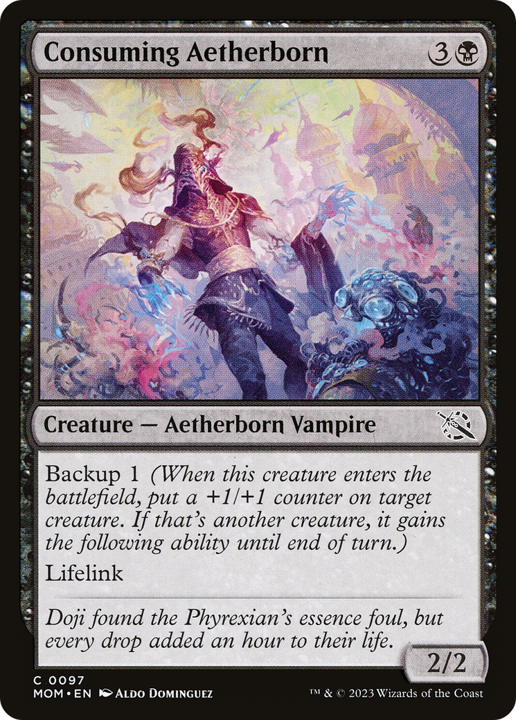 Image of Consuming Aetherborn (MOM-097) - March of the Machine