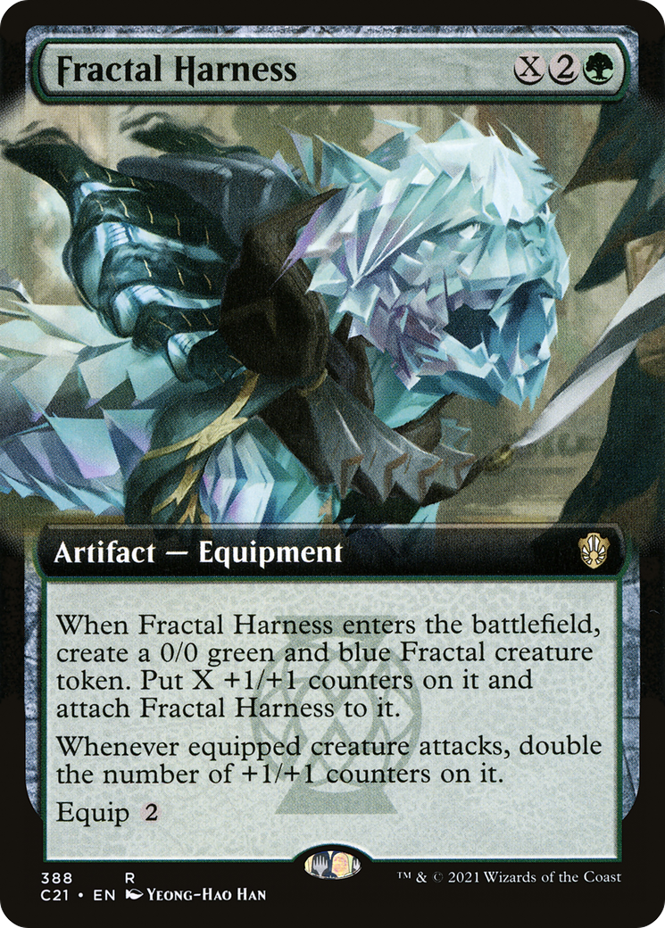 Image of Fractal Harness (Extended Art) (C21-388) - Commander 2021: (Extended Art)