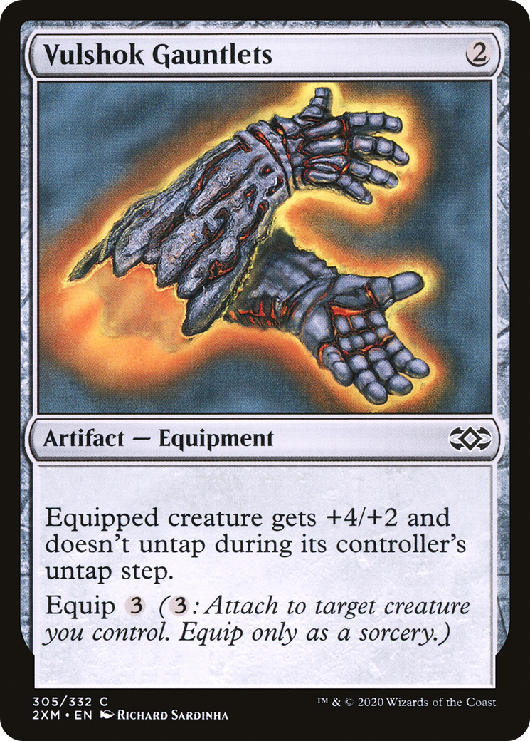Image of Vulshok Gauntlets (2XM-305) - Double Masters