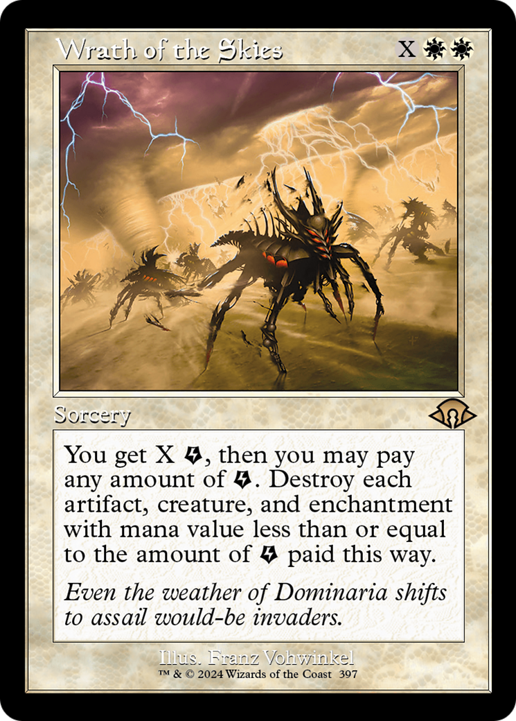 Image of Wrath of the Skies (Retro Frame) (MH3-397) - Modern Horizons 3